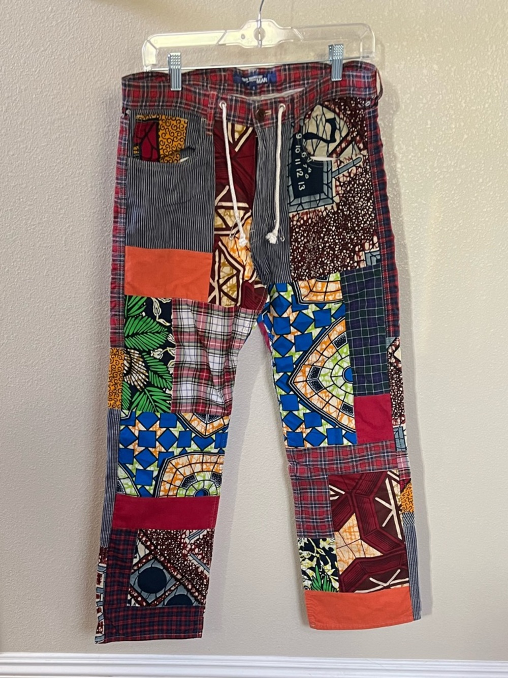 Authentic Men’s Junya Watanabe patchwork pants. (approx. 28-30" waist)